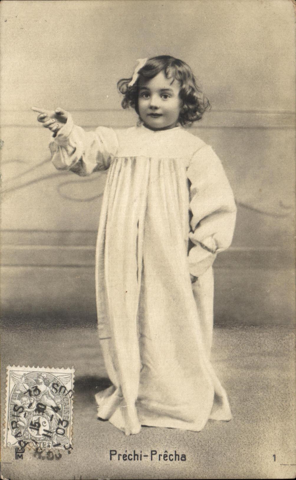 CPA Fantaisie Enfant Prechi Precha