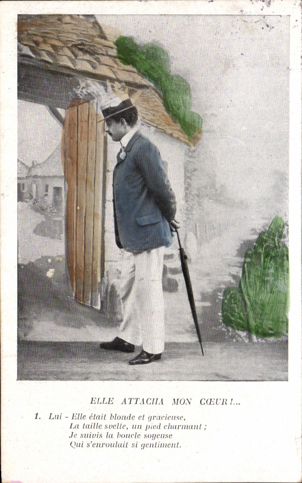 CPA Fantaisie Woman Couples Man