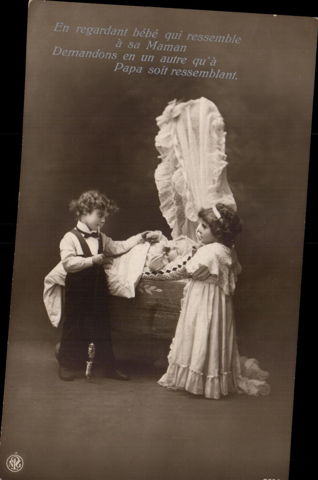 CPA Fantaisie Enfants Landau