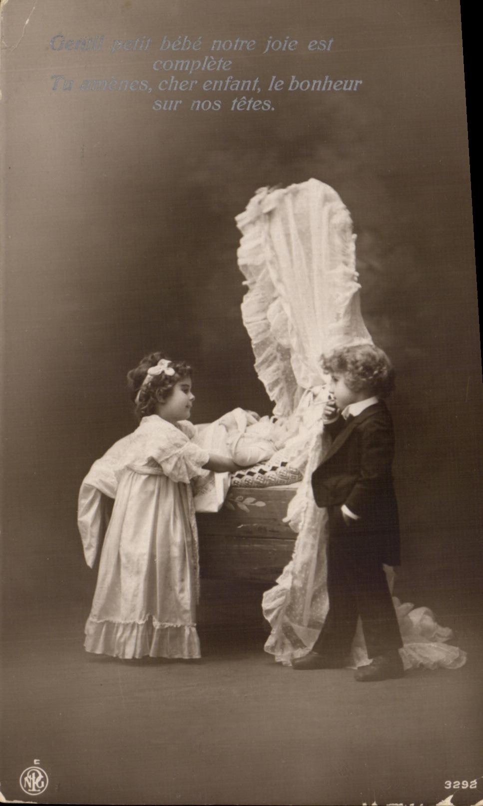 CPA Fantaisie Enfants Landau