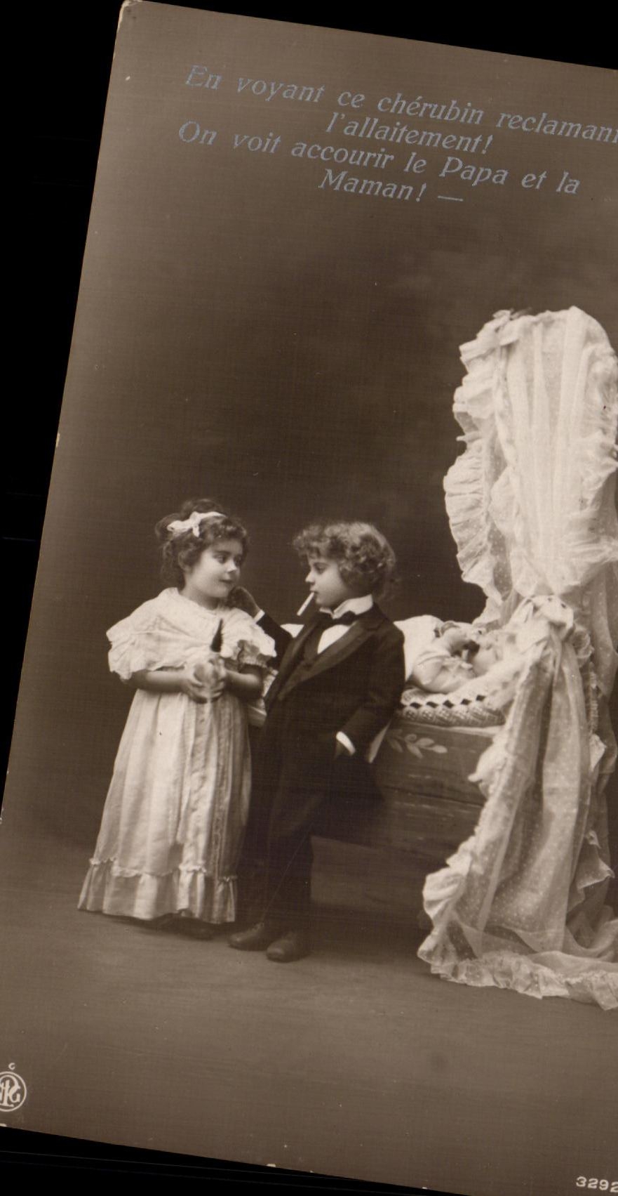 CPA Fantaisie Enfants Landau