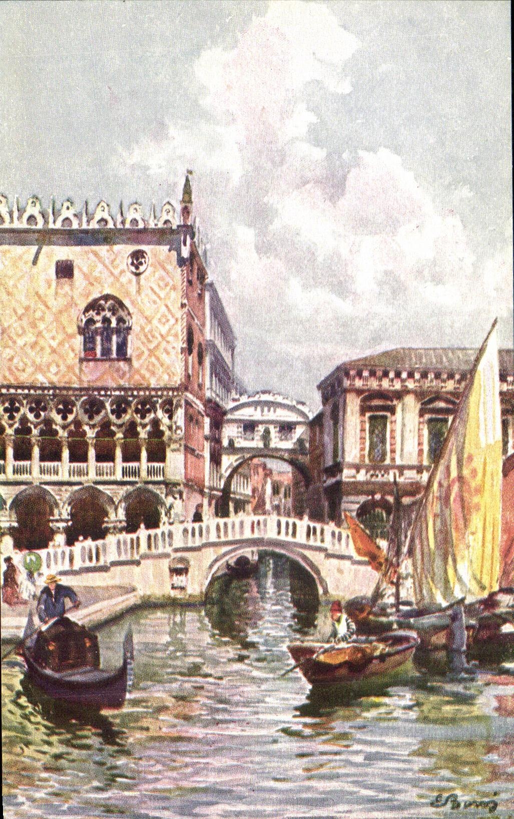 CPA Venezia Big shot Della Paglia Sospiri