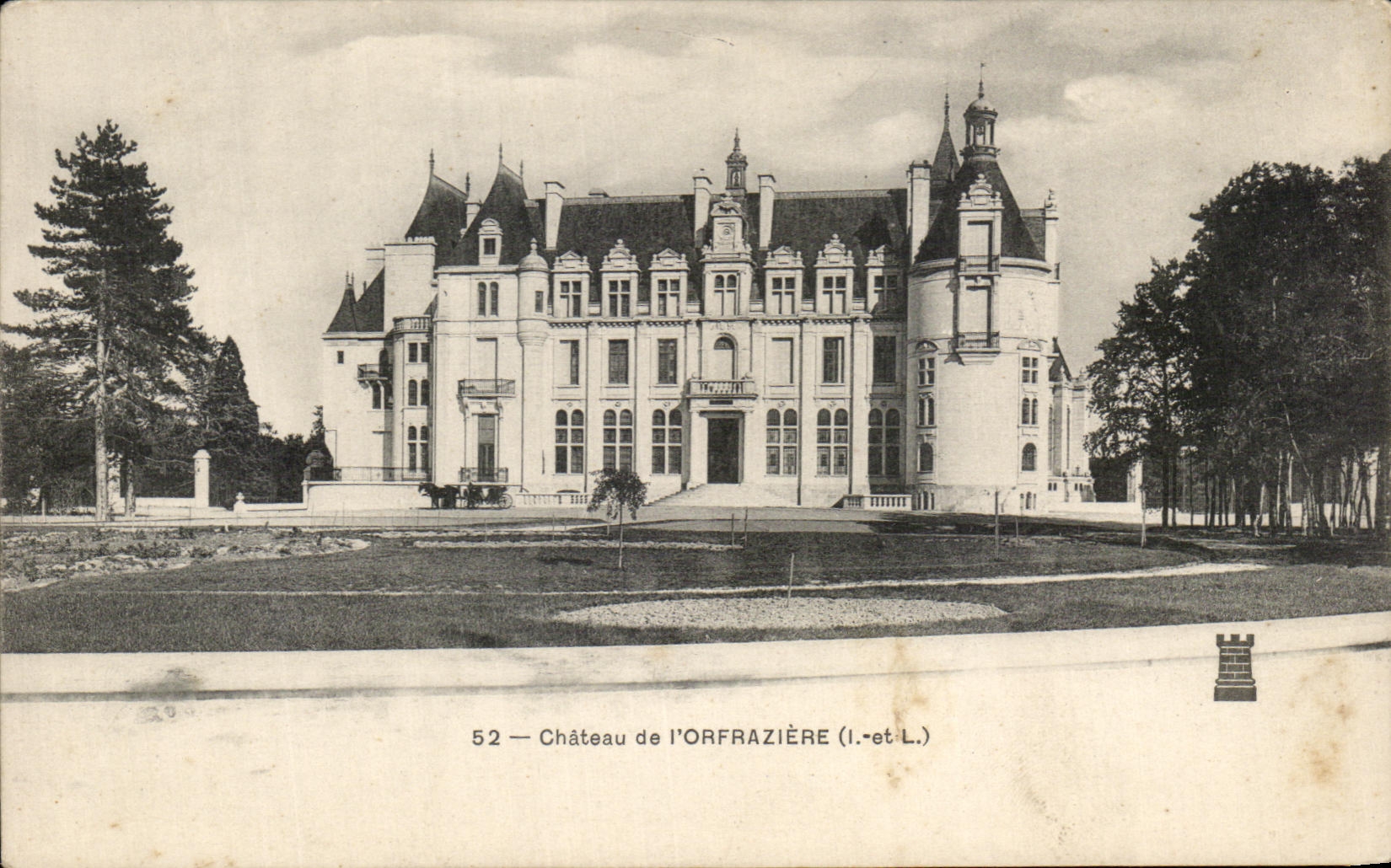 CPA Chateau De L'Orfraziere
