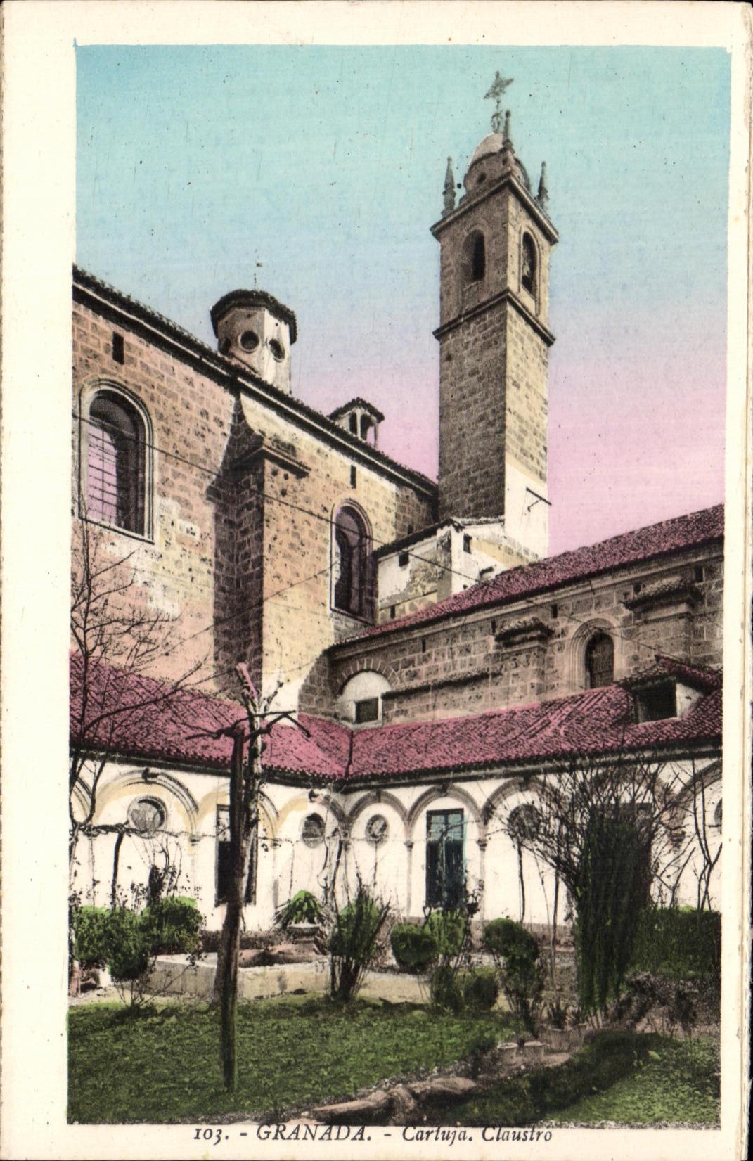 CPA Granada Cartuja Claustro