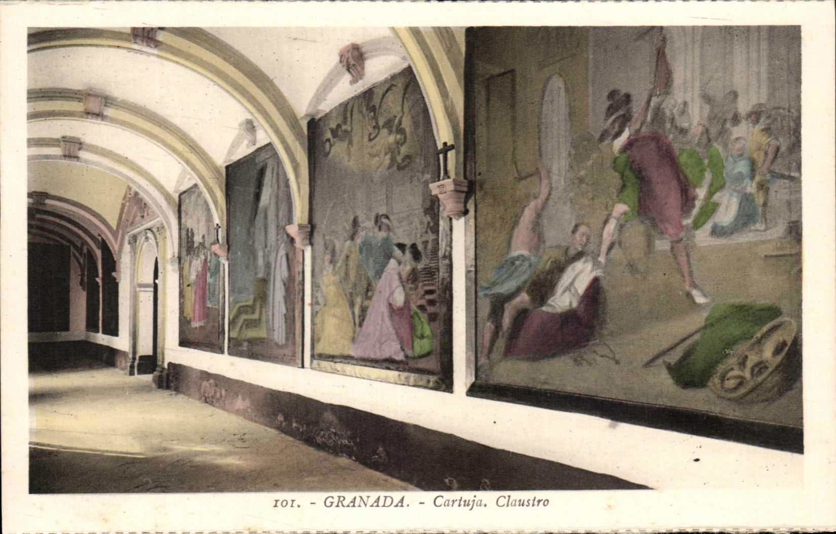 CPA Granada Cartuja Claustro