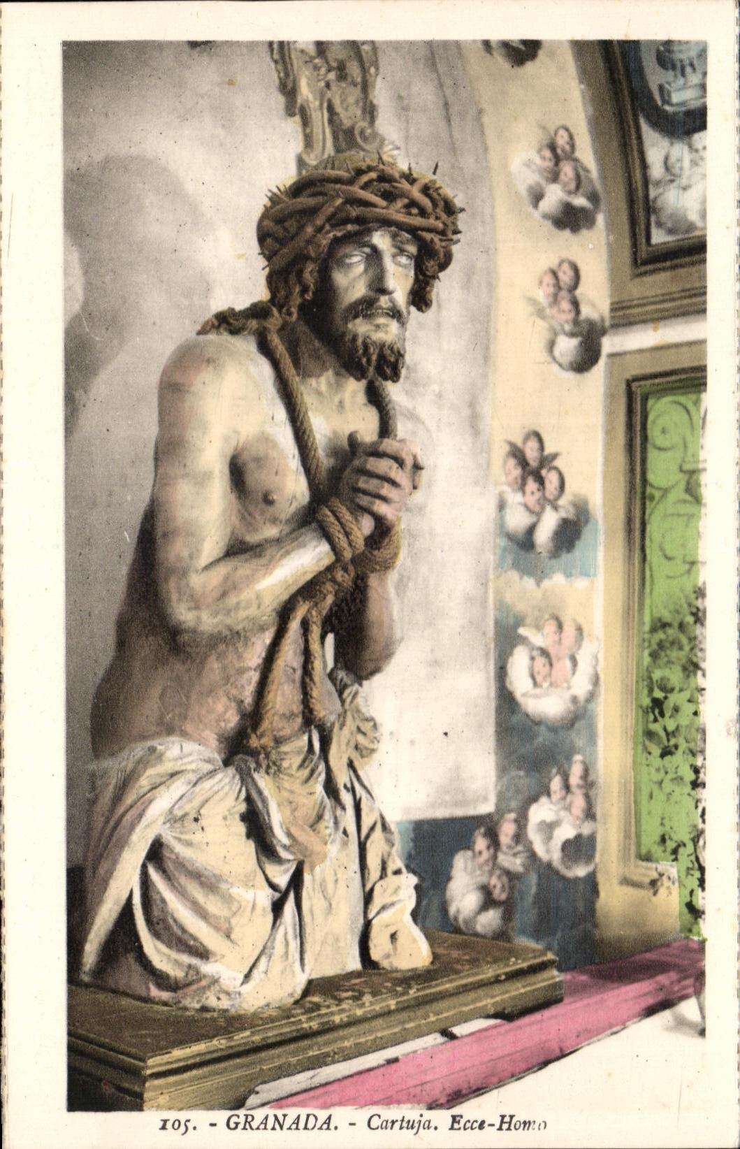 CPA Granada Cartuja Ecca Homo