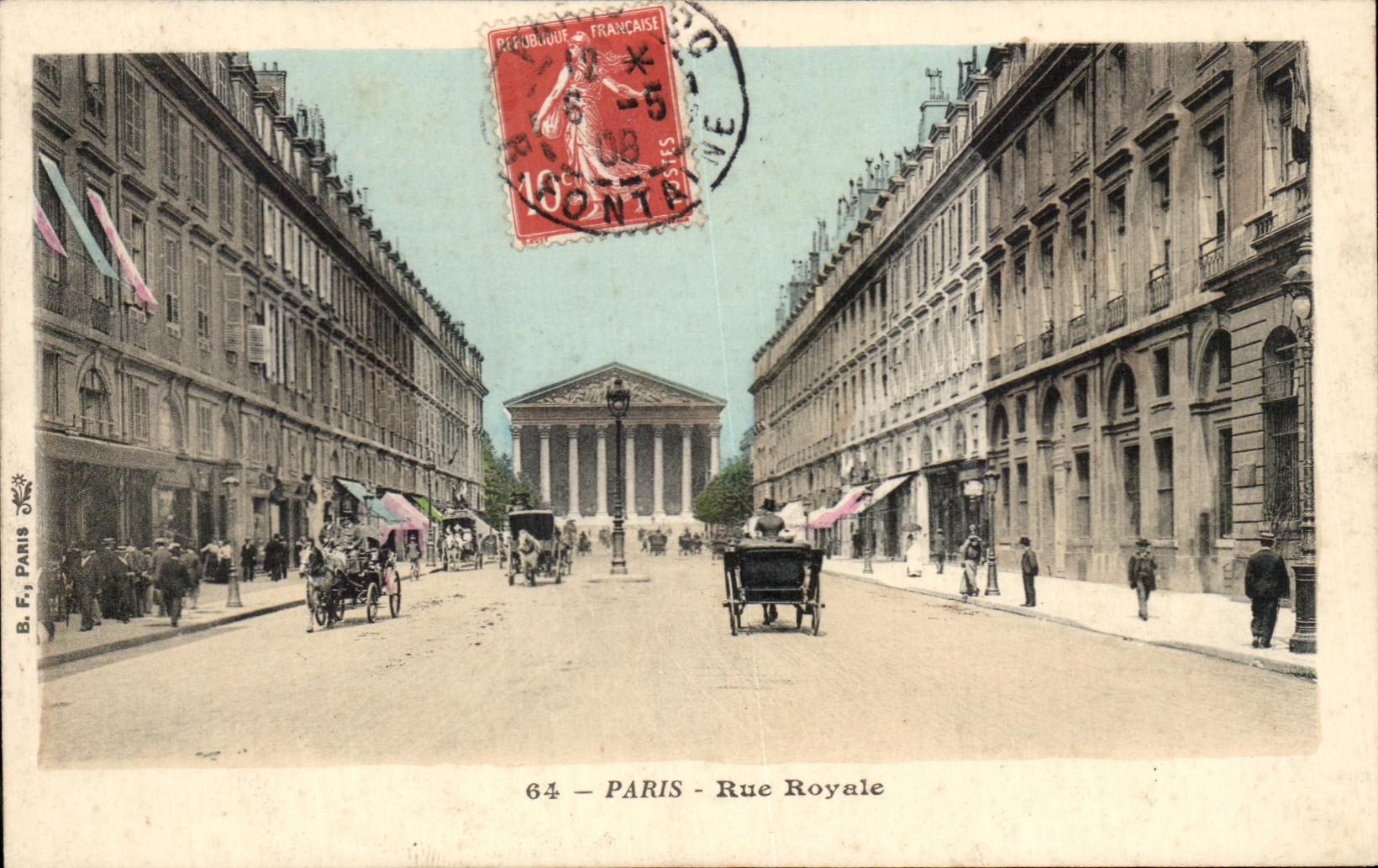 CPA Paris Royal Street Madeleine