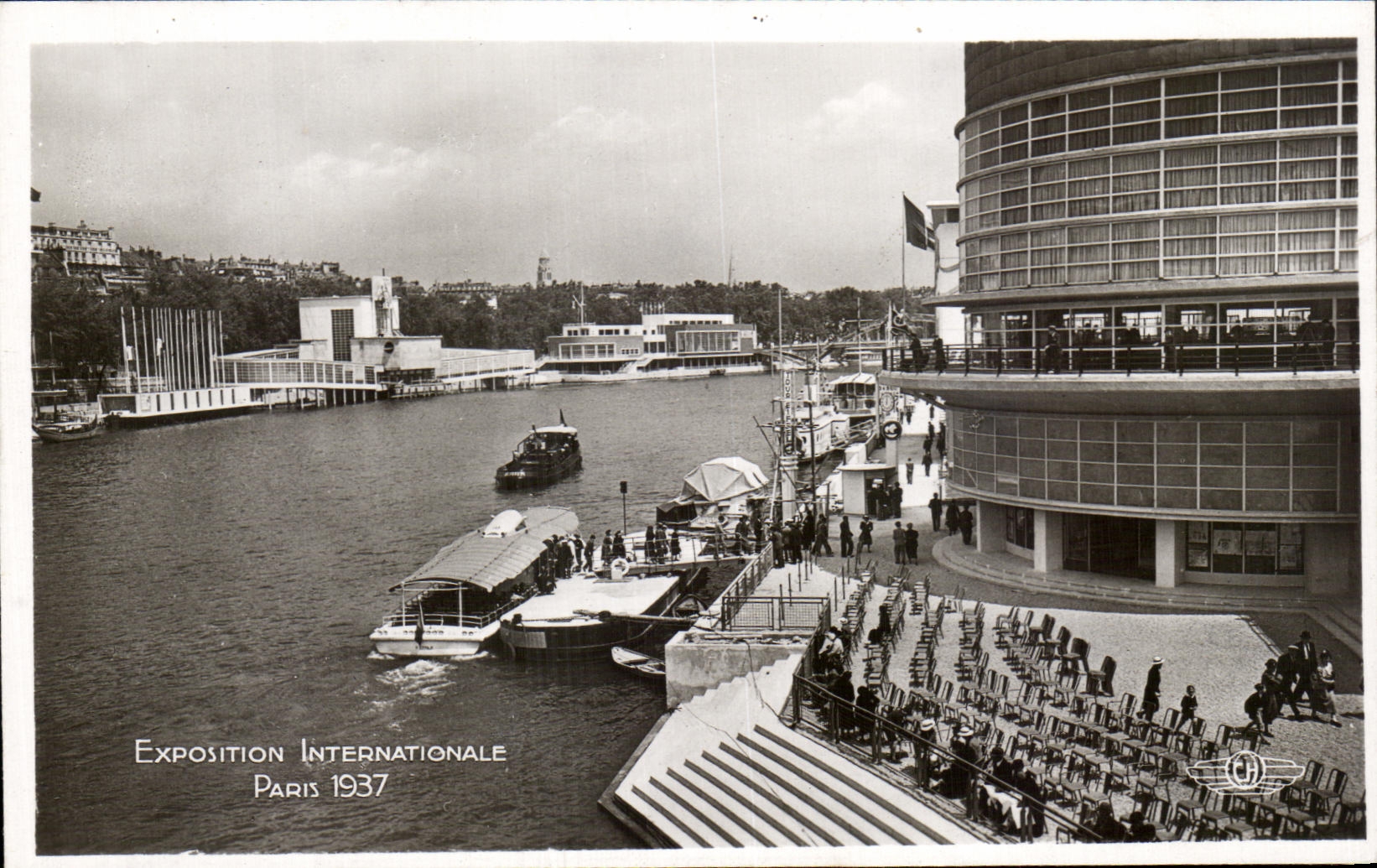 CPA Exposition Internationale Paris 1937 Vue d'ensemble Pavillon De La Belcique
