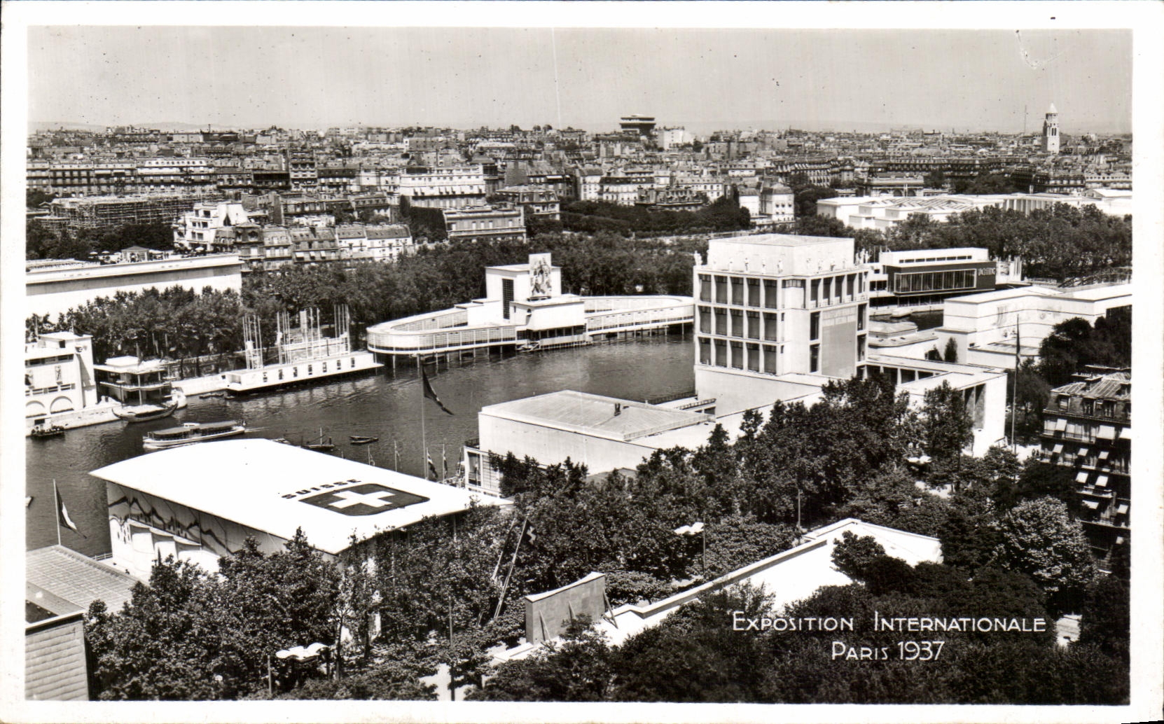 CPA Exposition Internationale Paris 1937 Vue D'Ensemble Prise De La Tour Eiffel
