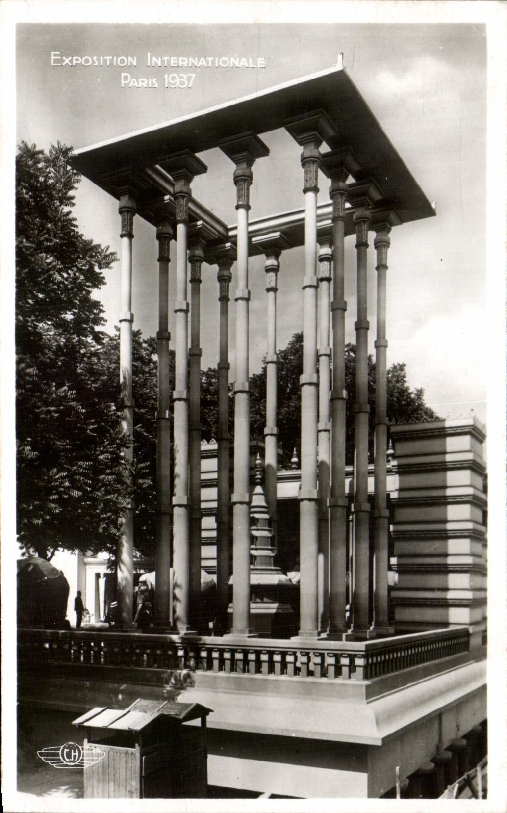 CPA Exposition Internationale Paris 1937 France D'Outre Mer Inde Francaise