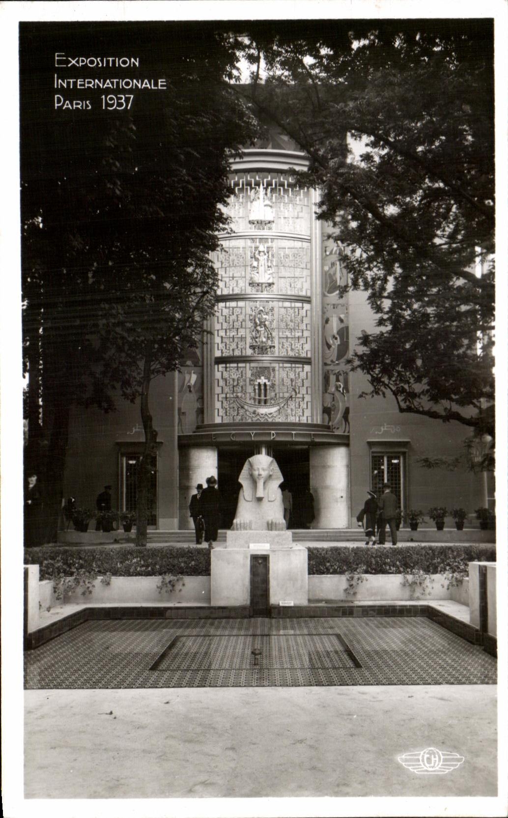 CPA Exposition Internationale Paris 1937 Pavillon De L'Egypte Architecte