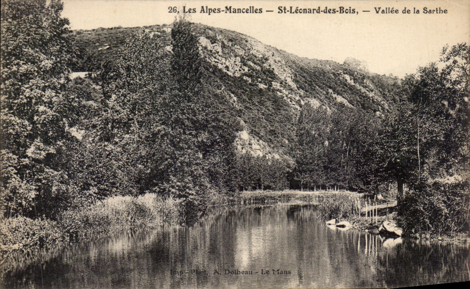 CPA Les Alpes Mancelles St Leonard des Bois Vallee de la Sarthe