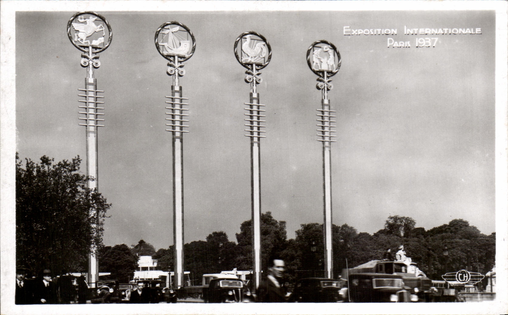 CPA Exposition internationale Paris 1937 Porte De Concorde