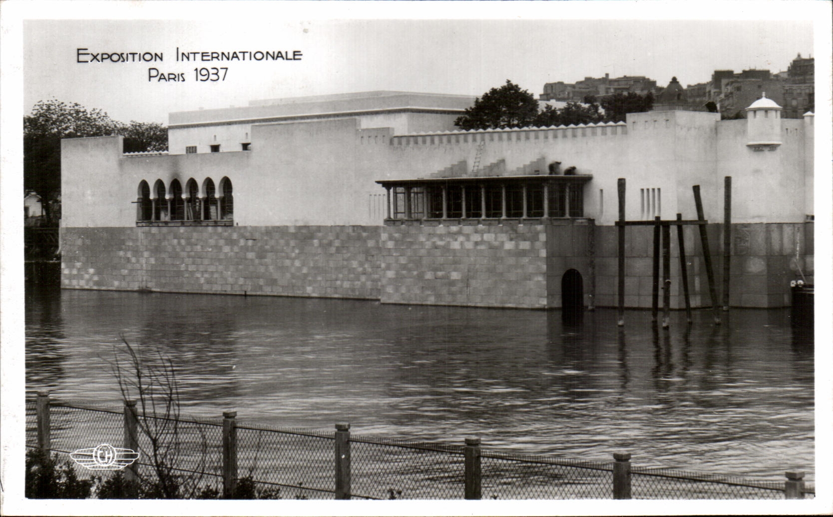 CPA Exposition internationale Paris 1937 Pavillon De L'Algerie