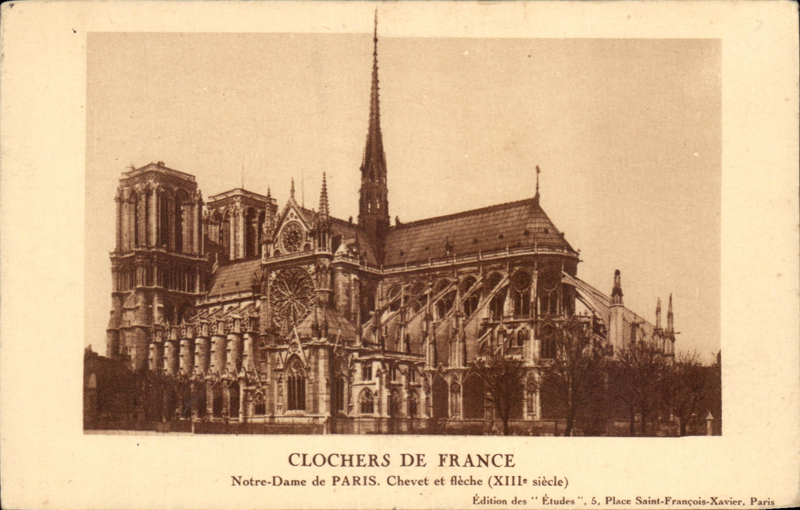 CPA Bell-towers Of France Notre Dame de Paris