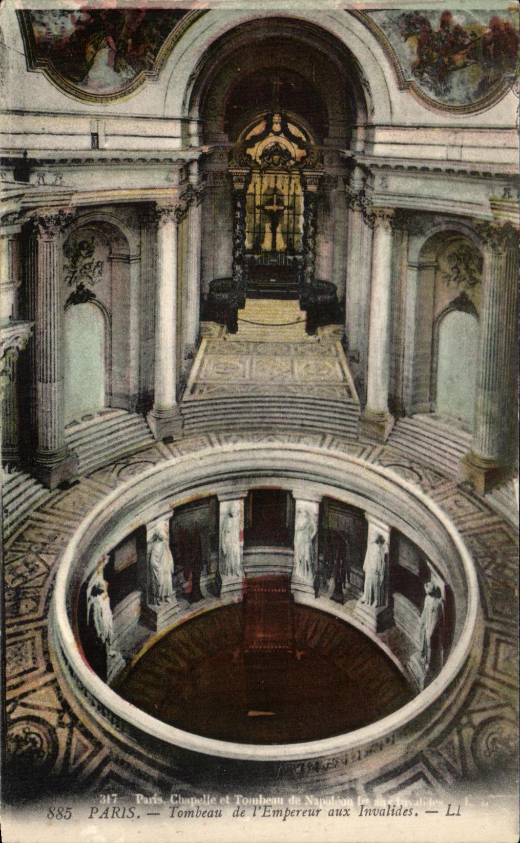 CPA Paris Tombeau De l'Empereur Aux Invalides Napoleon 1er