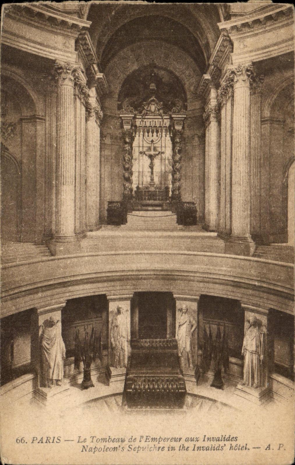 CPA Paris Le Tombeau De l'Empereur Aux Invalides Napoleon 1er