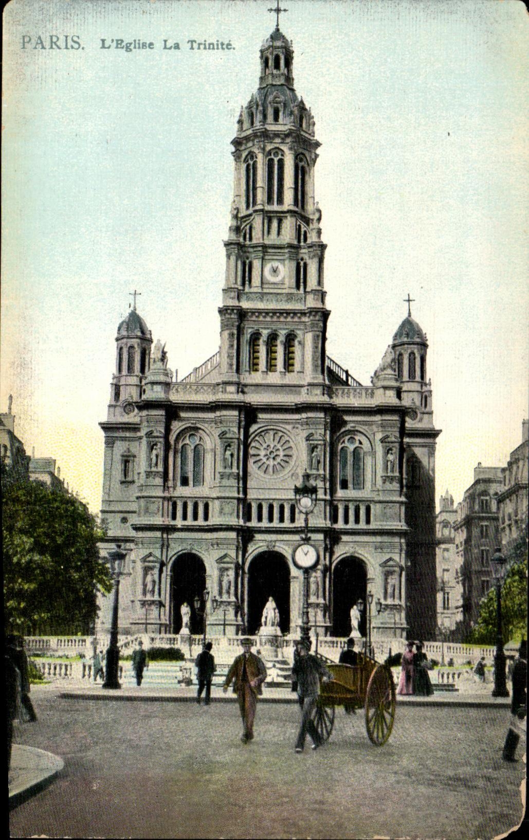 CPA Paris L'Eglise La Trinite