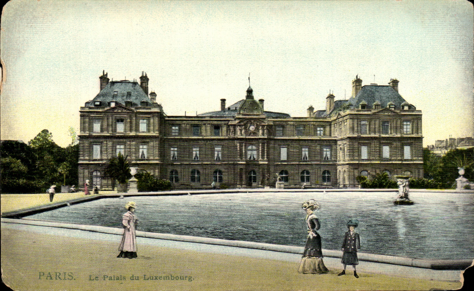 CPA Paris the Palate of Luxembourg Children