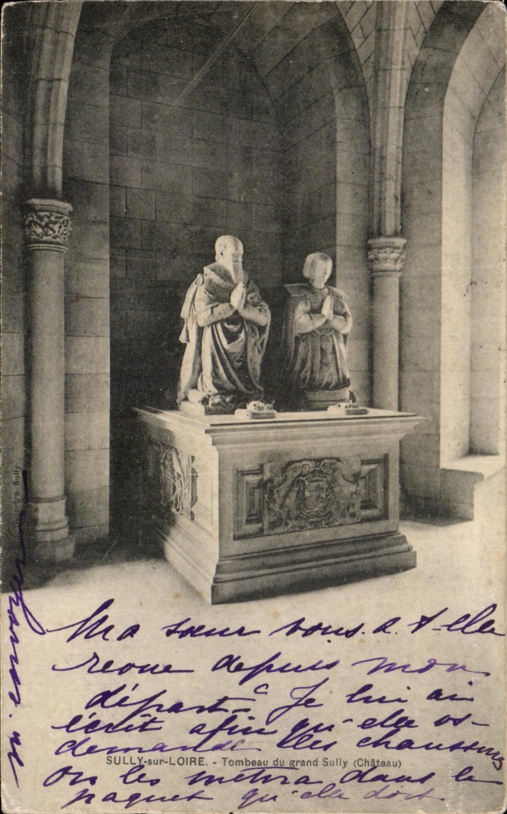 CPA Sully on the Loire Tomb of large the sully