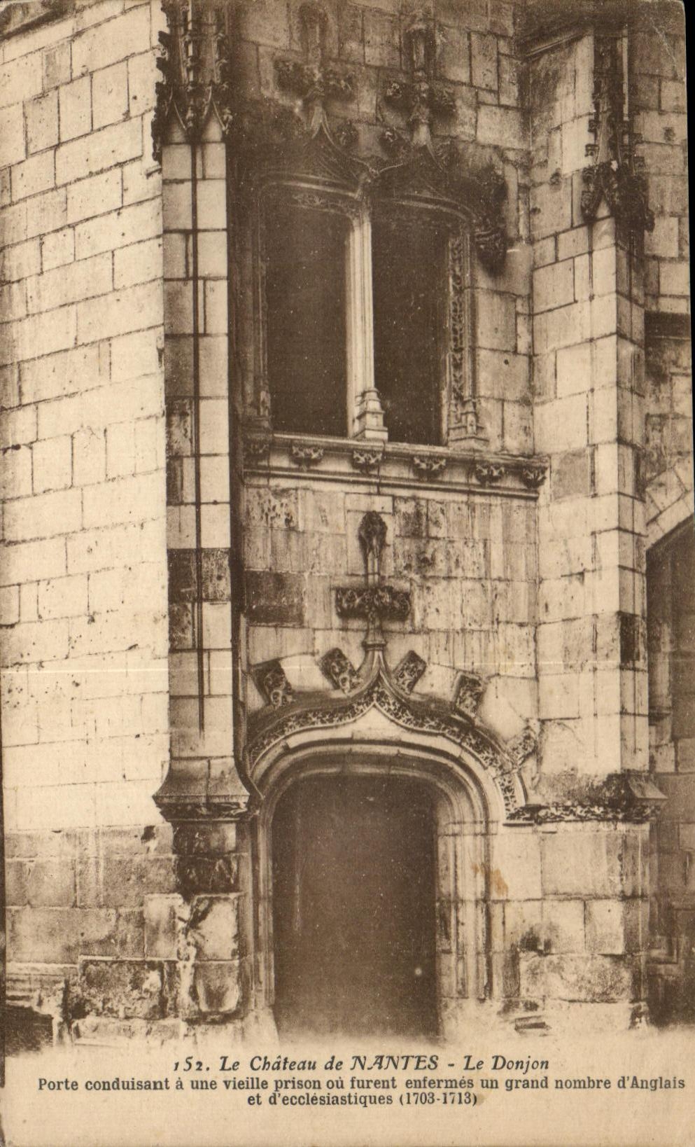 CPA Nantes Castle of Nantes the Keep