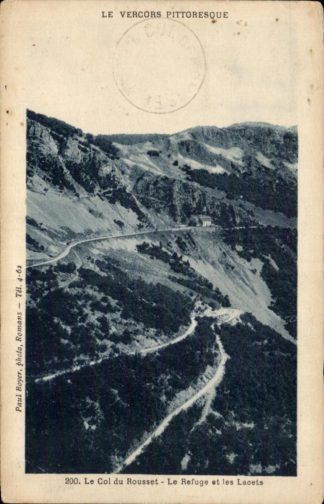 CPA Picturesque Vercors the Collar of Rousset the Refuge and Laces