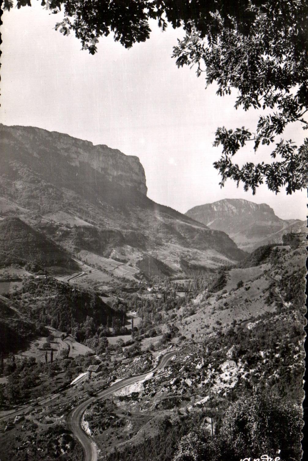 CPA Les Belles Alpes Francaises Le Vercors Route des Grands Goulets Gorges de la Vernaison 