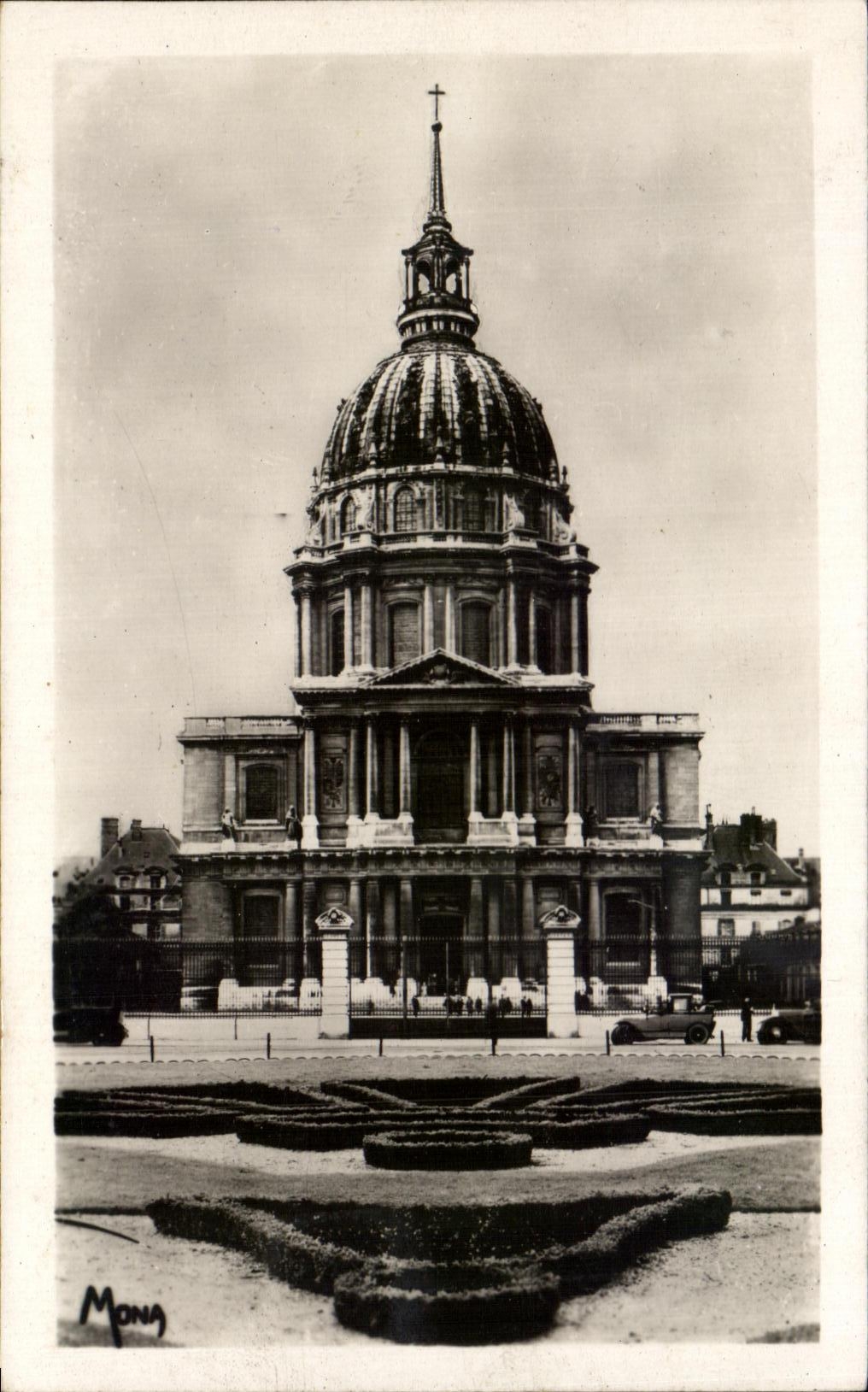CPA Les Petits Tableaux De Paris Le Dome Des Invalides Oeuvre De Mans