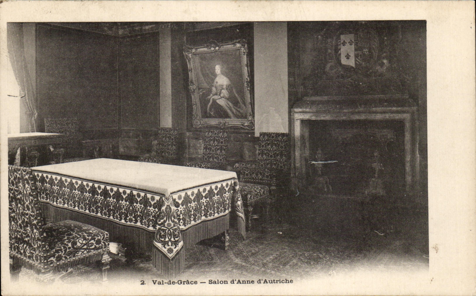 CPA Val de Grace Living room of Anne of Austria Paris