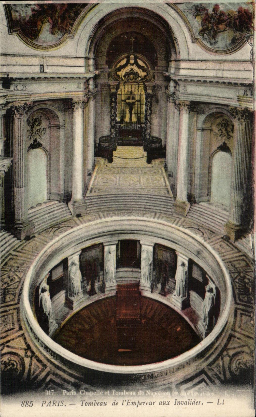 CPA Paris Tombeau De l'Empereur Aux Invalides Napoleon 1er