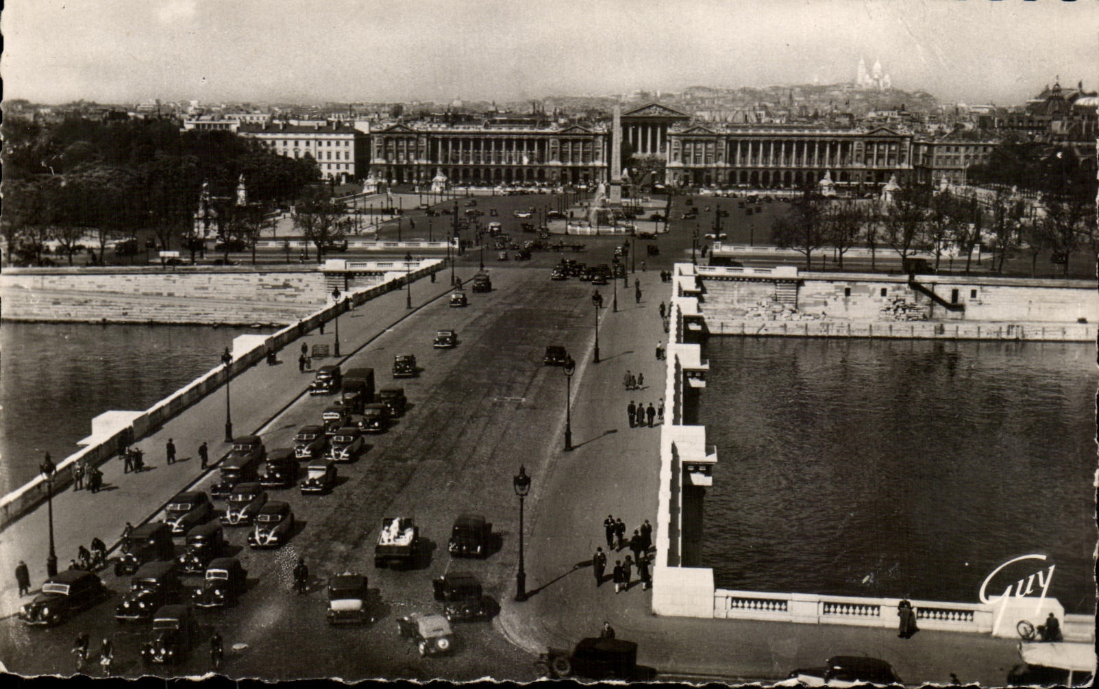 CPA Paris And Its Wonders Bridge And Place Of the Harmony