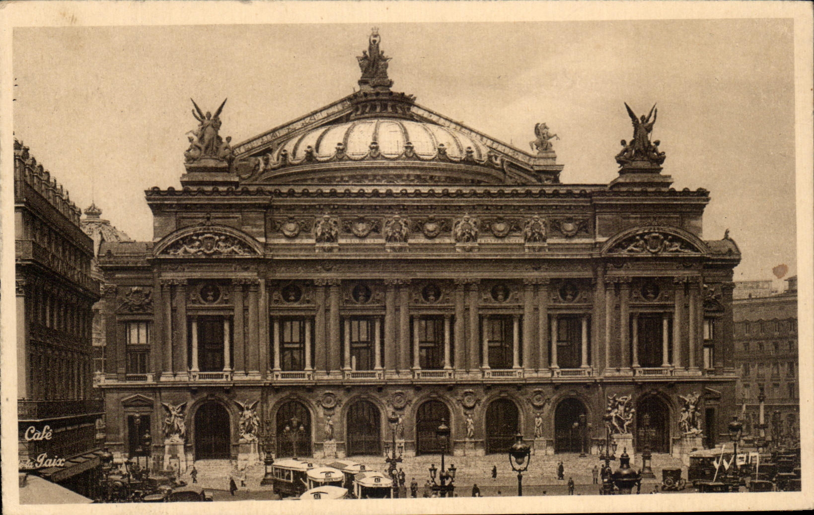 CPA Paris En Flanant L'Opera