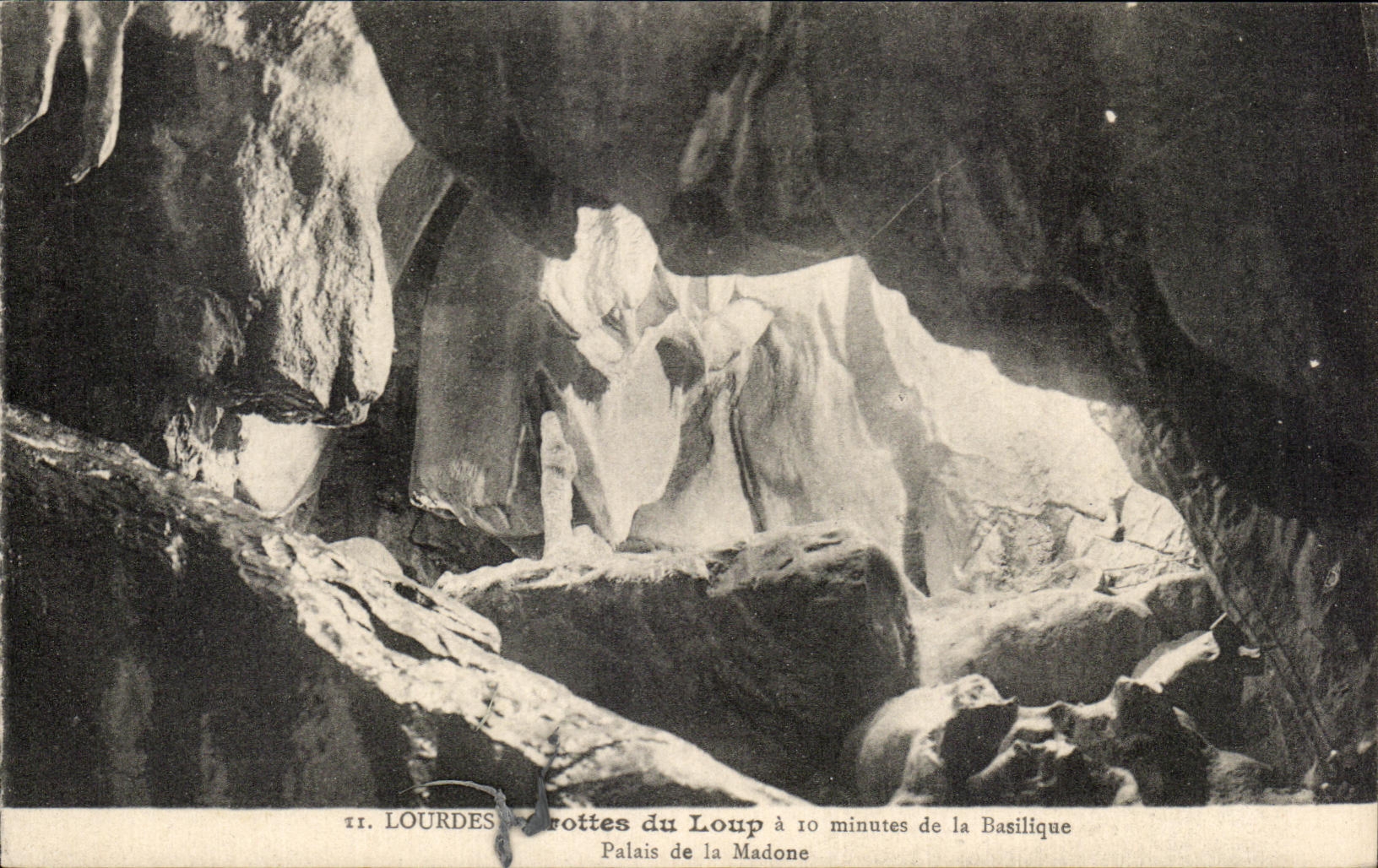 CPA Lourdes Du Loup Palais De La Madone