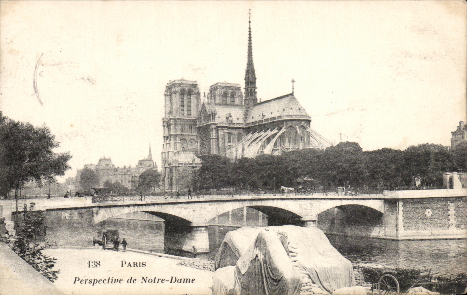 CPA Paris View Our Lady