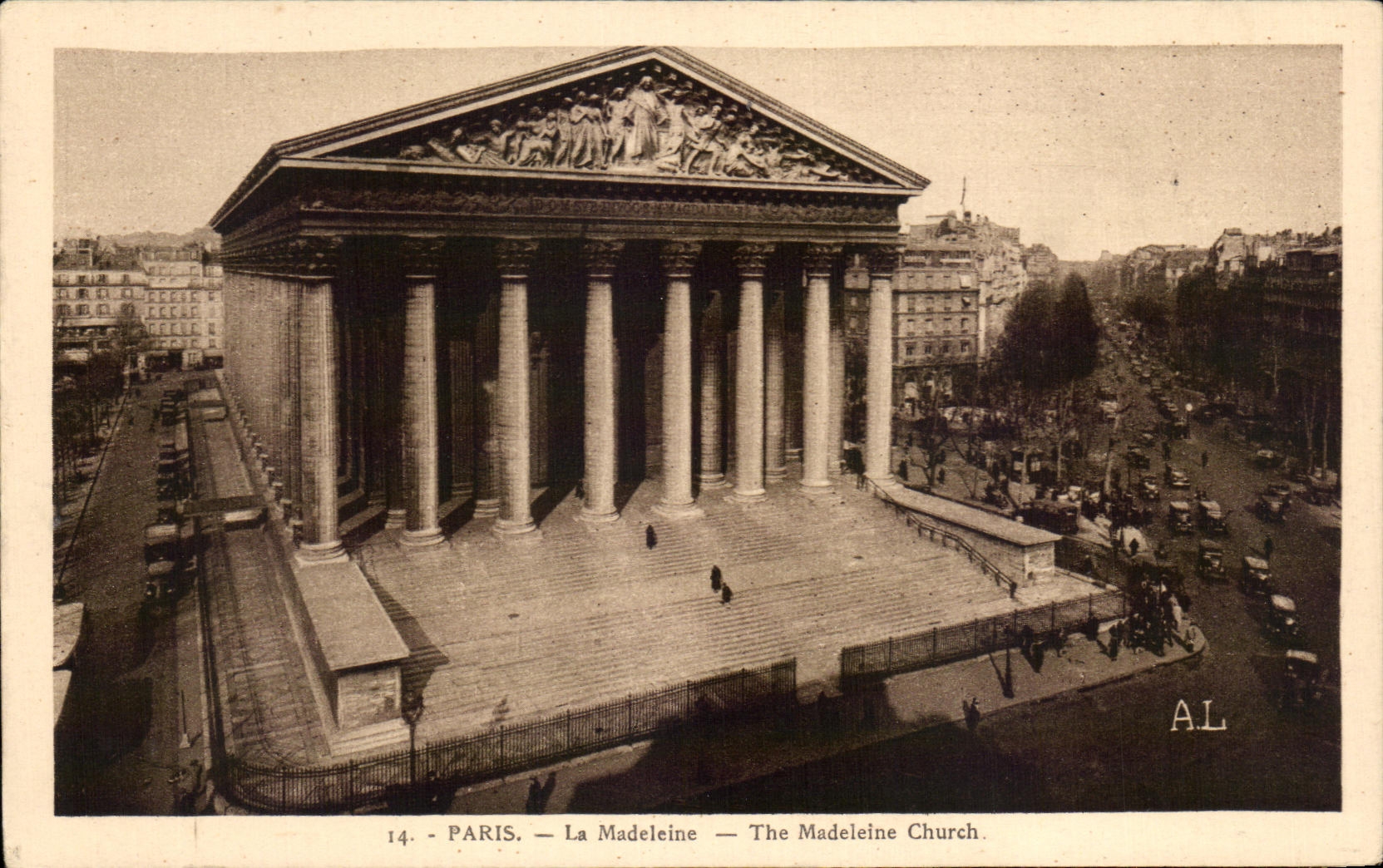 CPA Paris the Madeleine The Madeleine Church