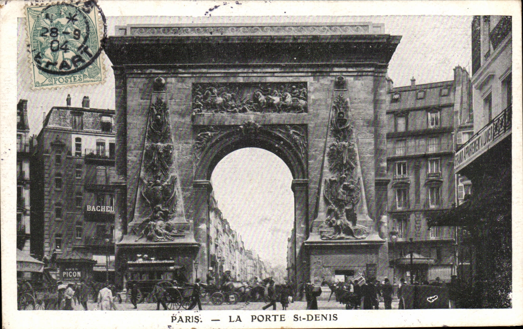 CPA Paris La Porte St Denis