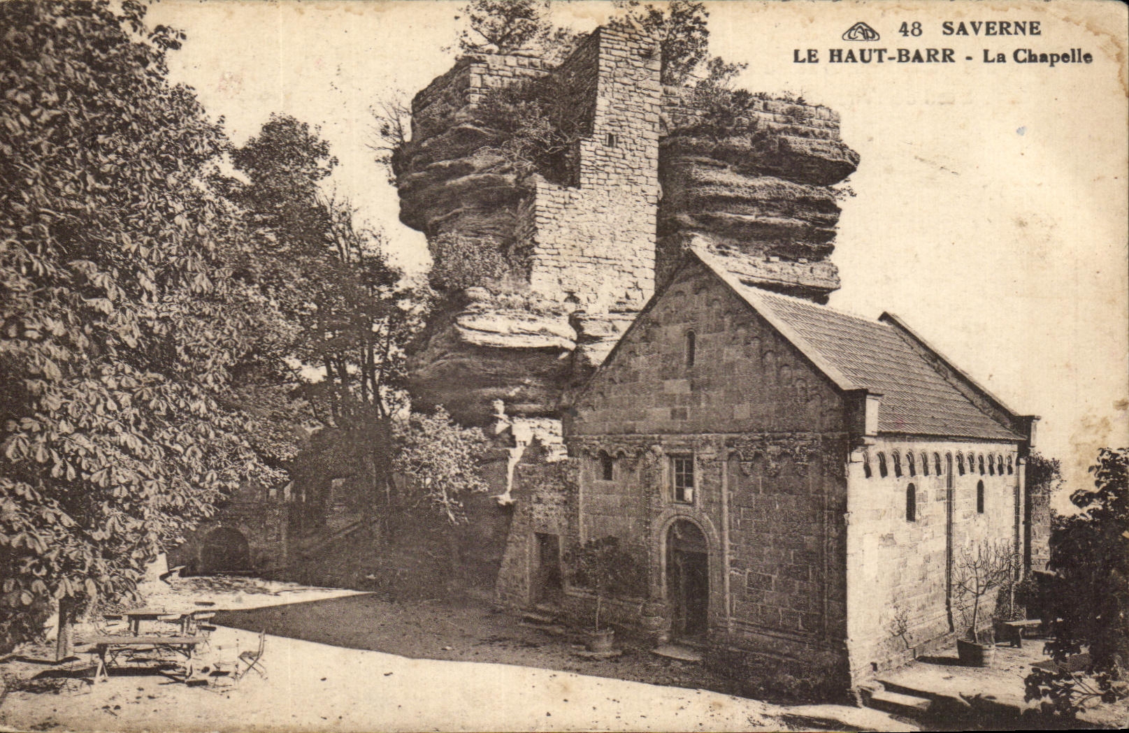 CPA Saverne Le Haut Barr La Chapelle