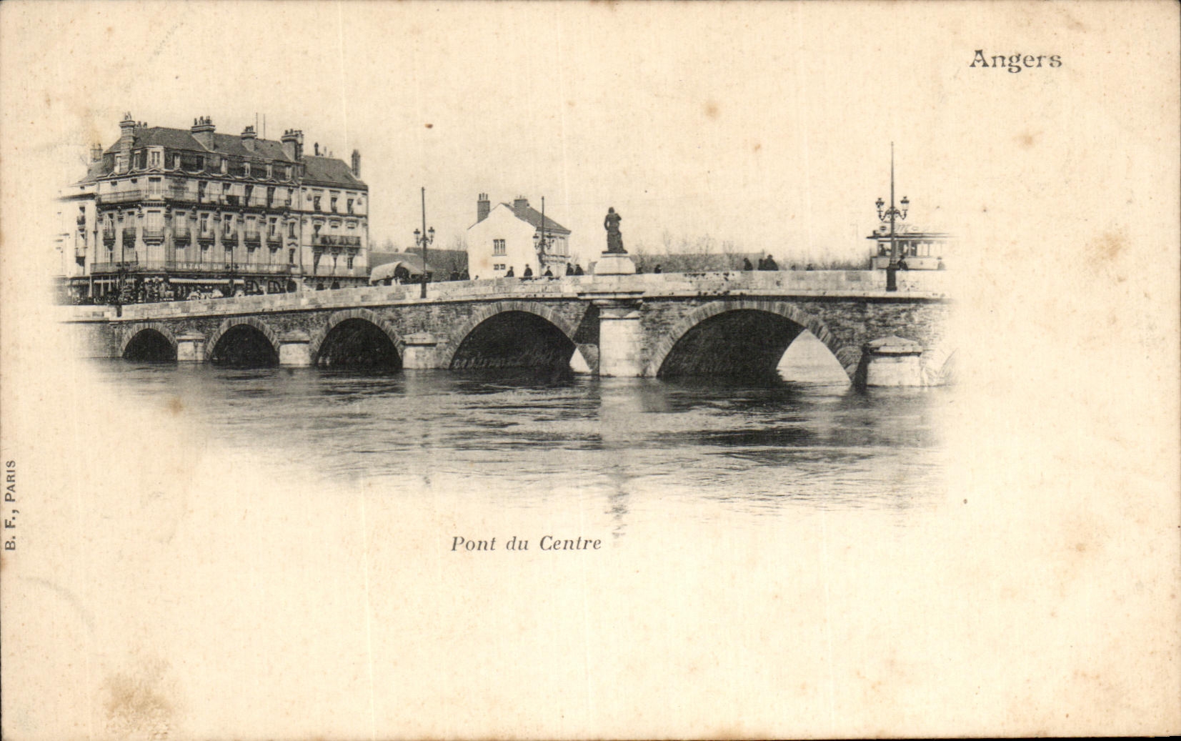 CPA Angers Pont Du Centre