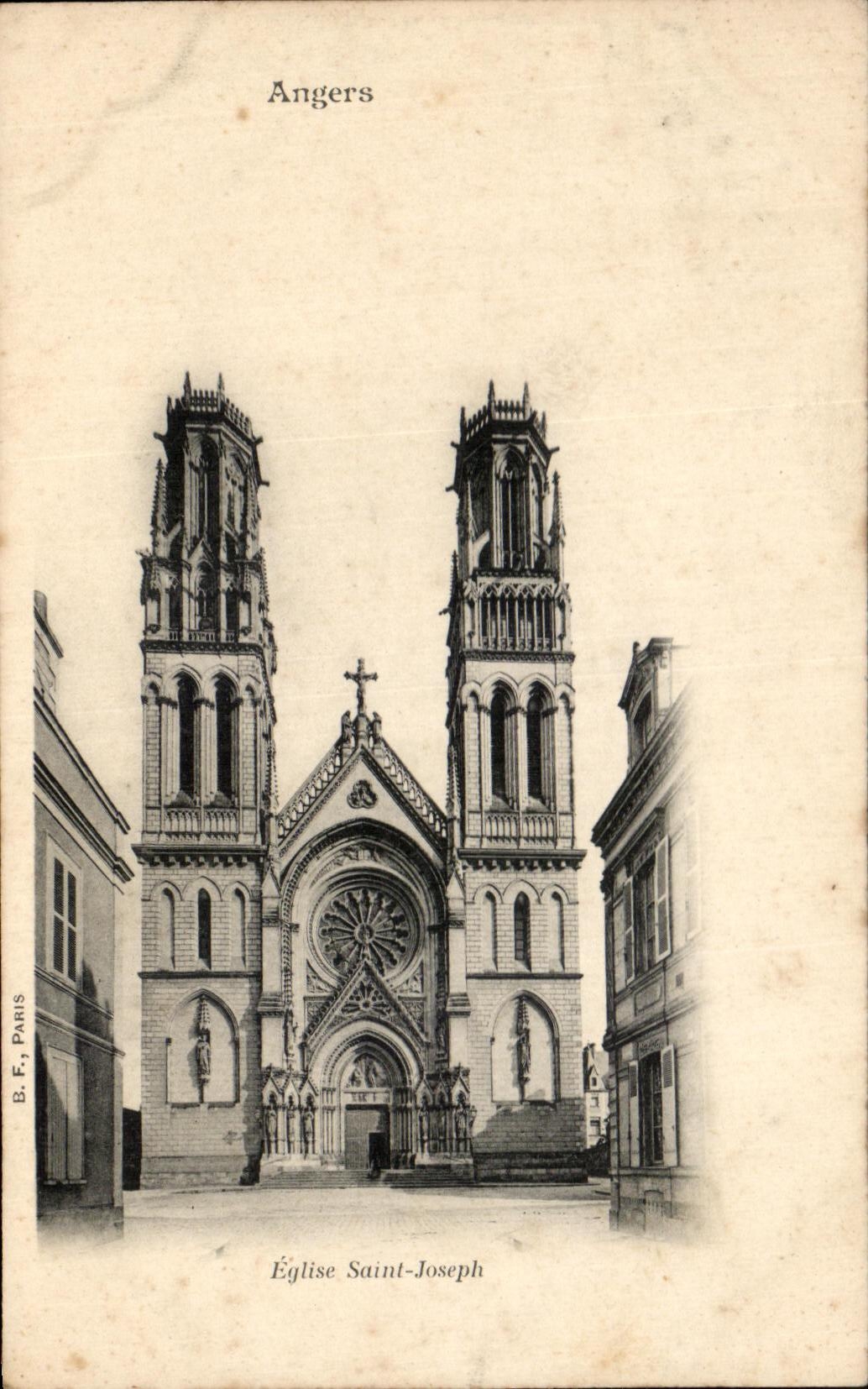 CPA Angers Eglise Saint Joseph