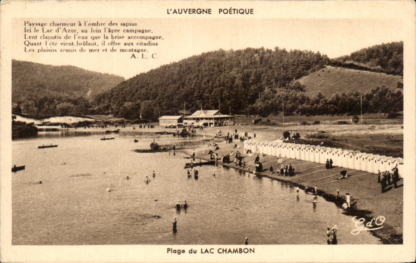 CPA Beach of the Luc Chambon
