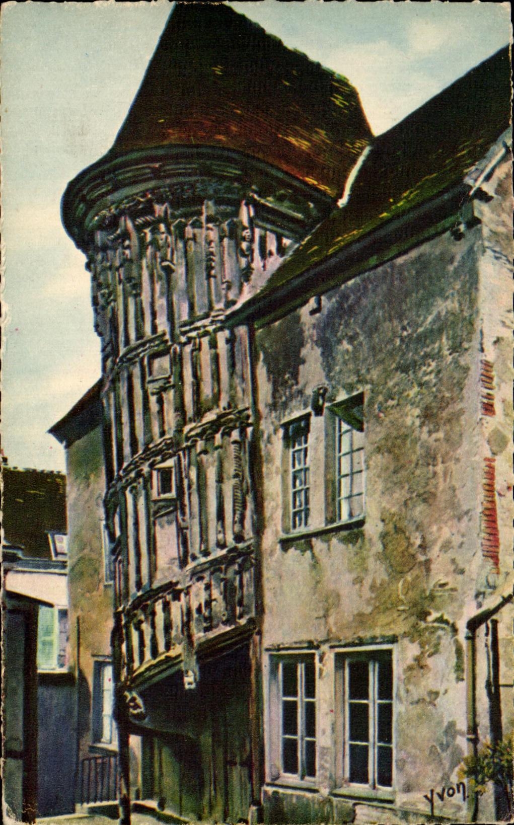 CPA Chartres L'Escalier de la Reine Berthe