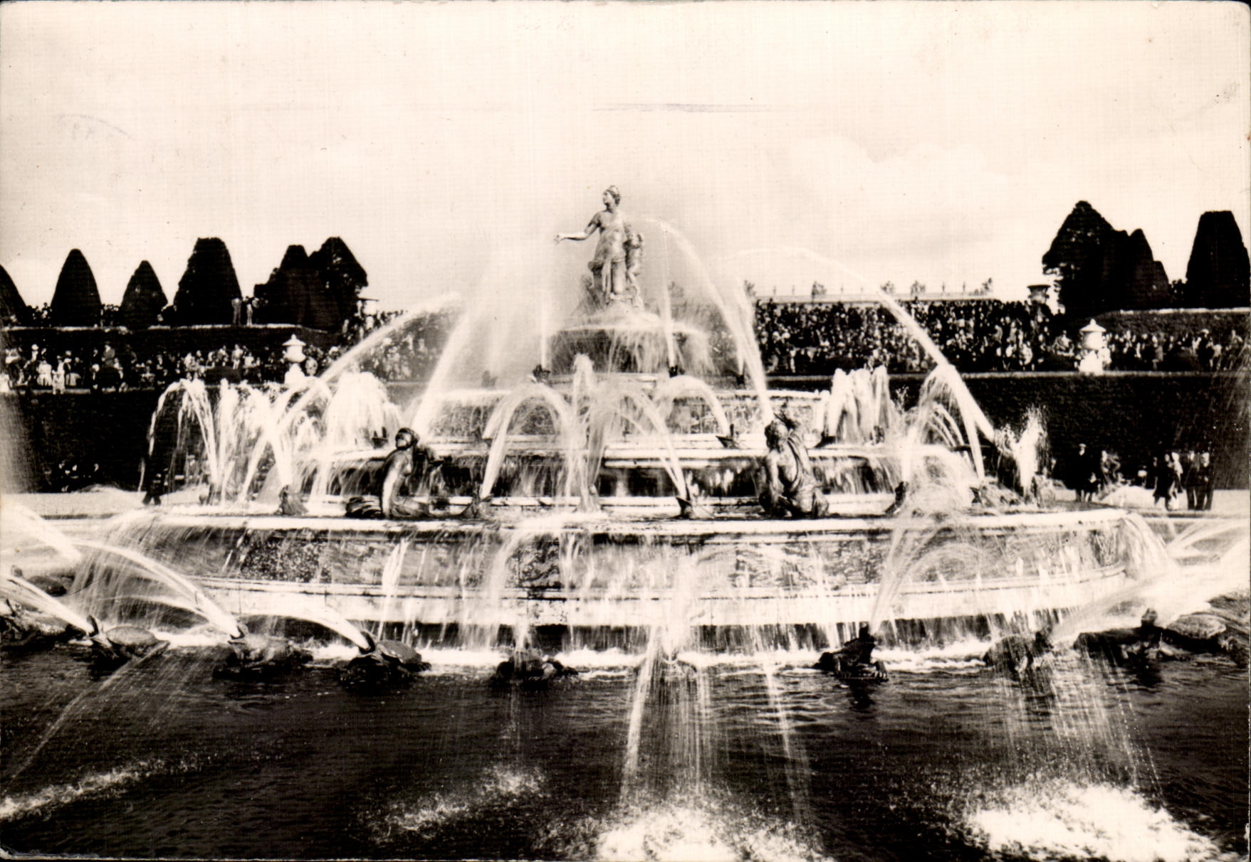 CPA Versailles Parc du Chateau Le Bassin de Latone