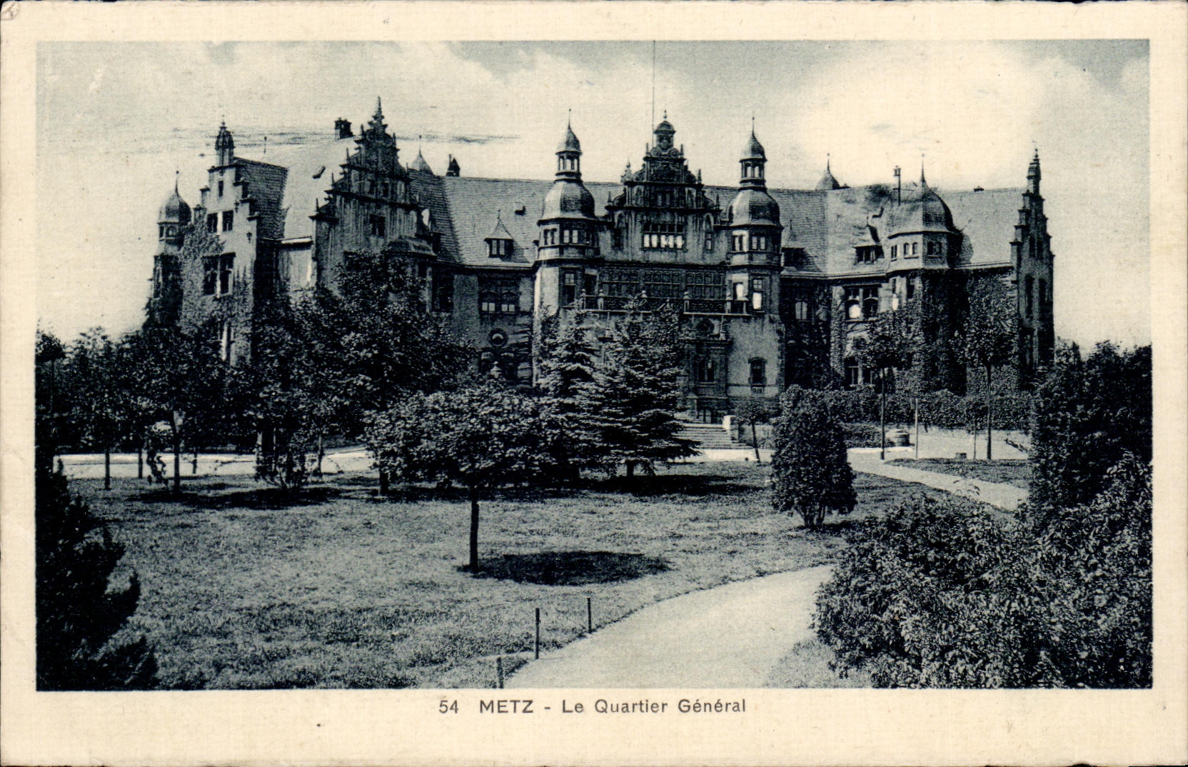 CPA Metz Le Quartier General