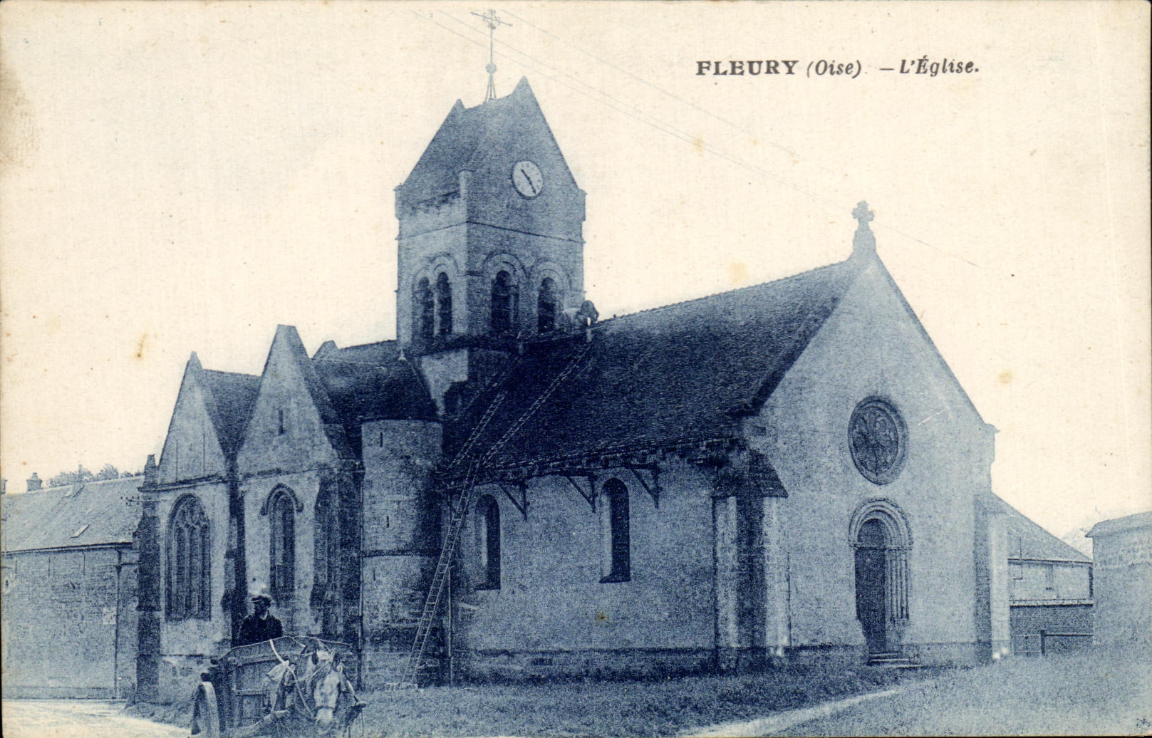 CPA Fleury la iglesia