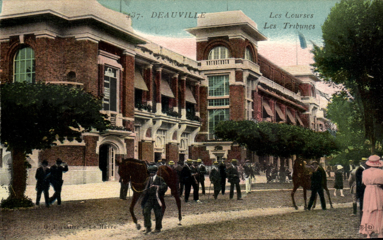 CPA Deauville races the Platforms Hippisme Horse