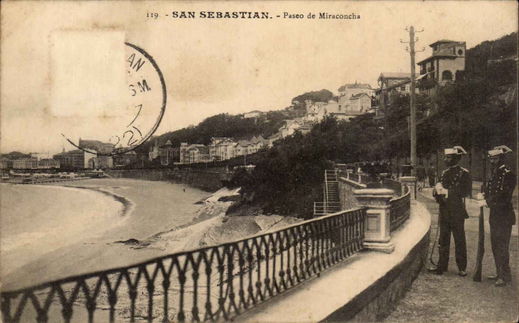 CPA San Sebastian Paseo de Miraconcha