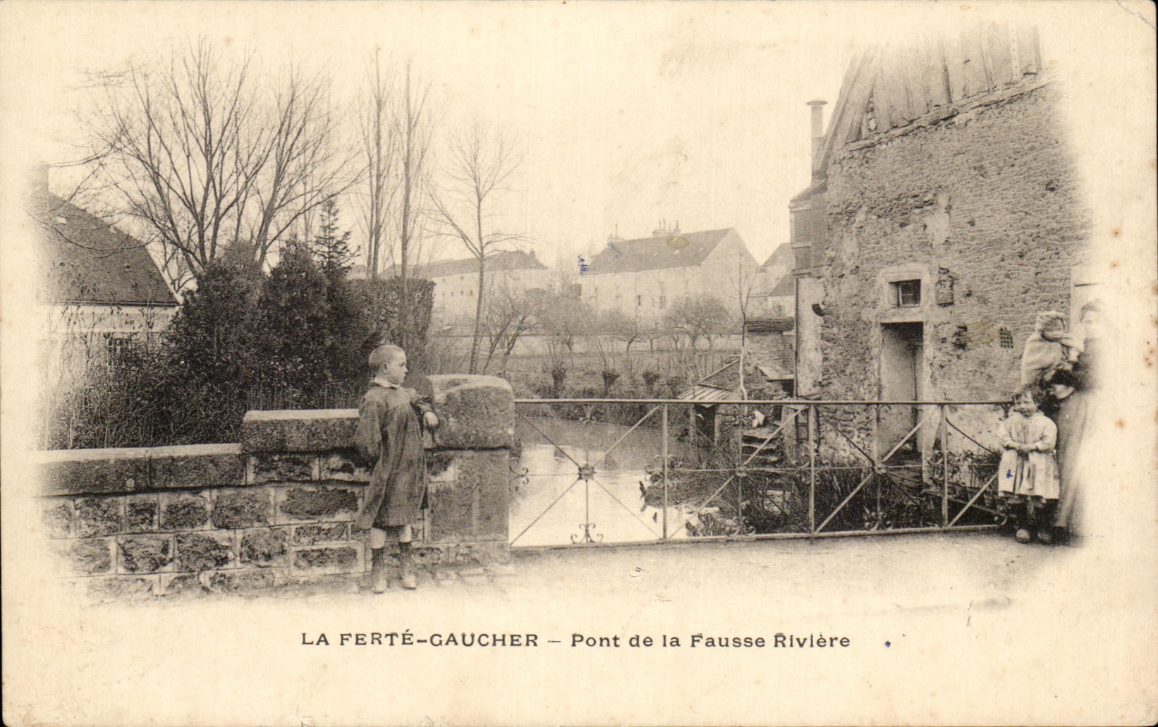 CPA Ferte Caucher Bridge of the False River