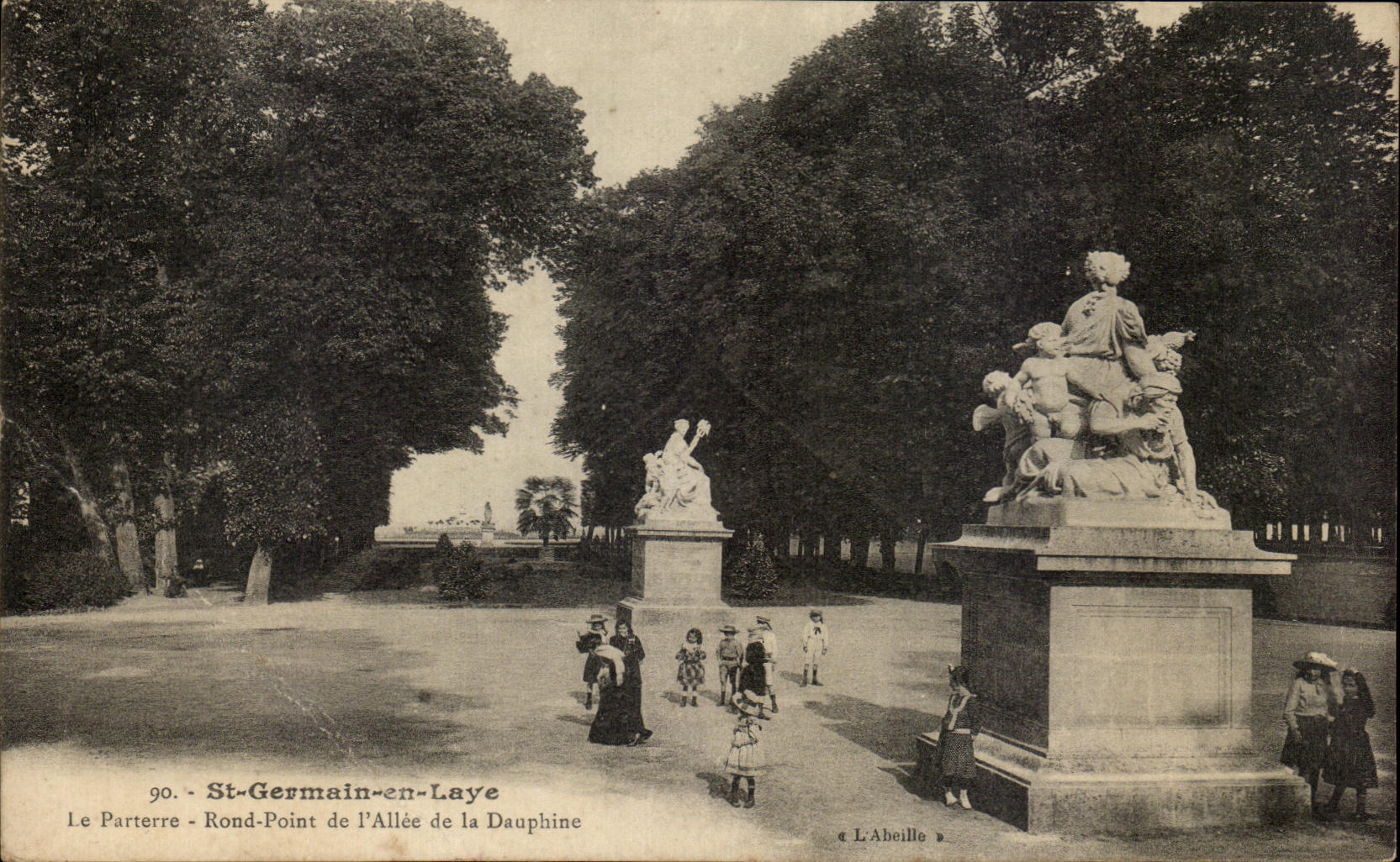 Santo German de CPA en el martillo de Bush el punto redondo del piso de Allee del Dauphine uno