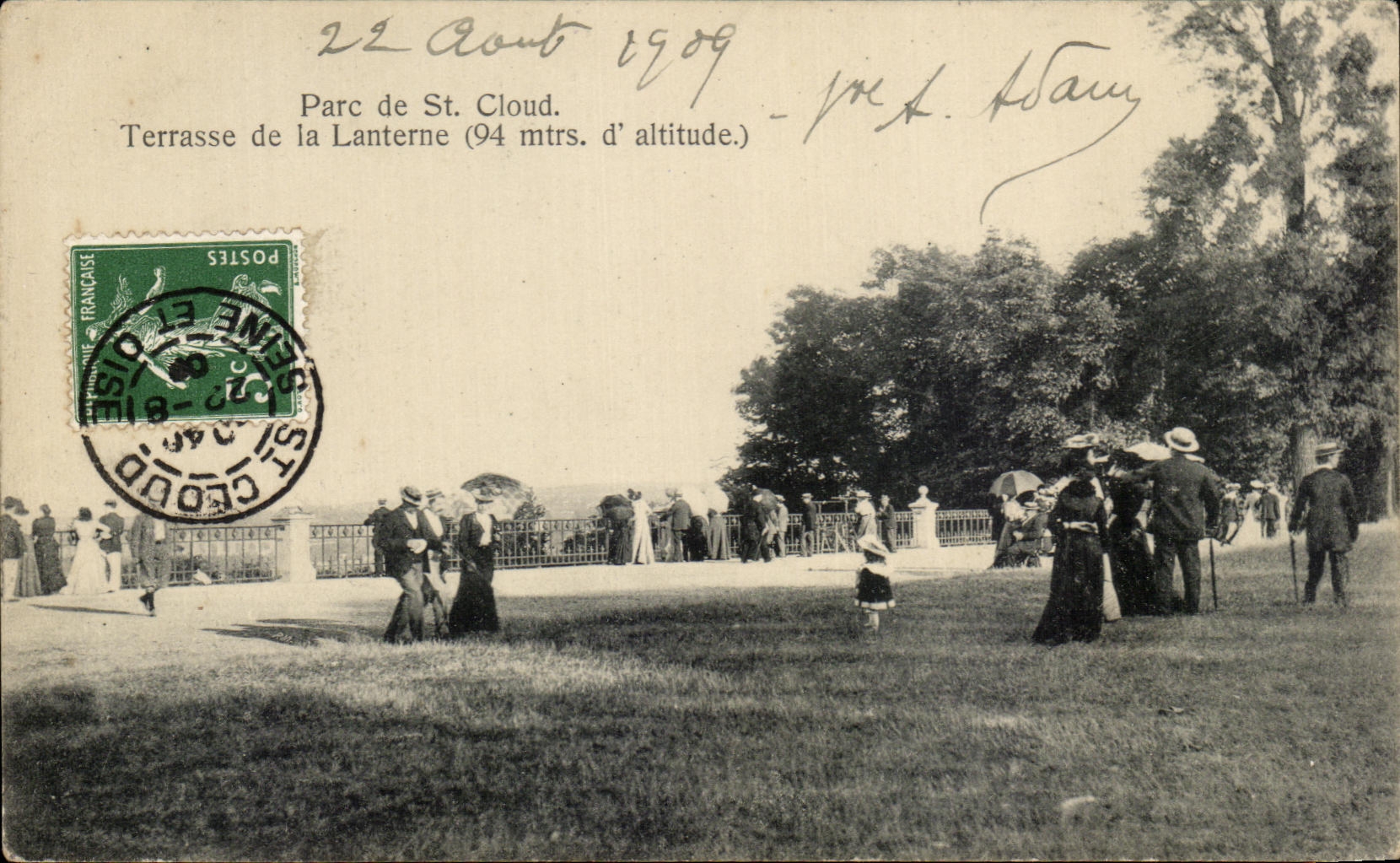 CPA Pace Of St Cloud Terrace of the Lantern