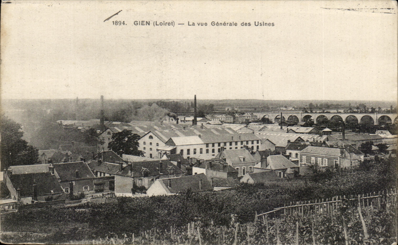 CPA Gien View of the Factories